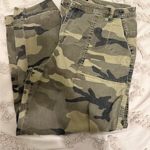 Kut from the Kloth Camouflage Boyfriend Jeans